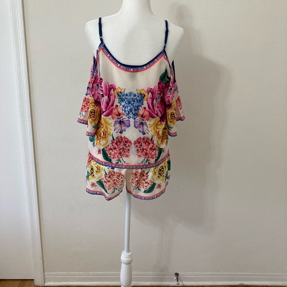 Flying Tomato floral two-piece matching short set - Picture 3 of 5